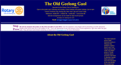 Desktop Screenshot of geelonggaol.org.au